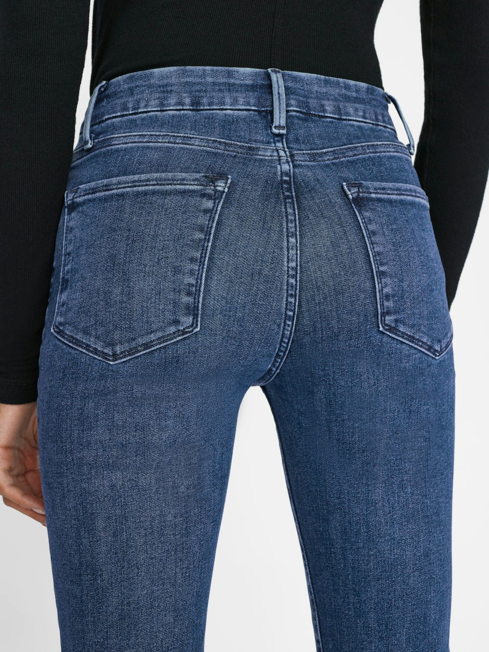 jeans back view